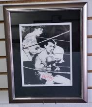 Rocky Graziano & Martha Raye Autographed Photograph JSA Authenticated.
