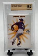 2001 SP Authentic #91 Ichiro Suzuki Rookie Card Beckett 9.5