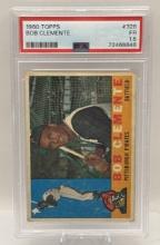 Graded PSA 1960 Bob Roberto Clemente Topps Baseball Card FR 1.5