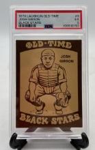 Graded 1974 Laughlin Old Time Black Stars #8 Josh Gibson EX 5 Set Break