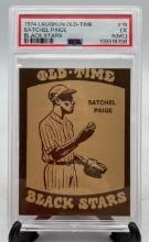 Graded 1974 Laughlin Old Time Black Stars #15 Satchel Paige EX 5 Set Break