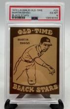 Graded 1974 Laughlin Old Time Black Stars #29 Martin Dihigo EX-MT 6 Set Break