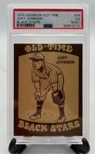 Graded 1974 Laughlin Old Time Black Stars #36 Judy Johnson EX 5 Set Break