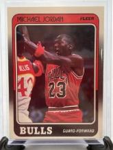 1988 Michael Jordan Fleer Basketball Card 3rd Year
