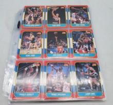 1986 Fleer Basketball Complete Set 132/132, Michael JordanÕs Rookie PSA Graded