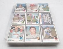 1973 Topps Baseball Cards Starter Set 448 Cards No Duplicates