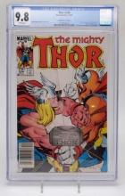 Graded CGC Thor #338 Marvel Comic 9.8