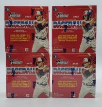 4 Sealed Topps 2025 Heritage Baseball Mega Box Autographs, Relics, Nicknames, Short Prints