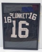 JSA Authentic Jim Plunkett Autograph Framed Jersey S.B. XV MVP