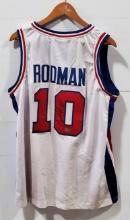 AbsoluteAuthentics Authentic Dennis Rodman Autograph Detroit Pistons Jersey