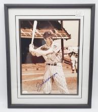 JSA Authentic Joe Dimaggio  Autograph Picture Framed