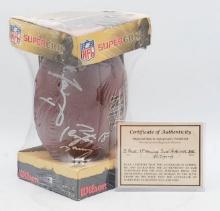 Imperial Sports Authentic Brett Favre & Peyton Manning Autograph NFL Football