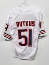 Dick Butkus Signed XL Chicago Bears Jersey Beckett Authenticated