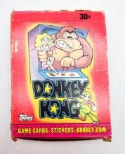 1982 Topps Donkey Kong 36 Pack Wax Box