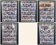 5 Upper Deck 1989 Baseball Trading Cards Uncut Sheets Griffey Jr. & Randy Johnson
