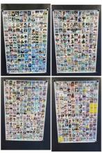 4 Topps 1981 Baseball Trading Cards Uncut Sheets 528 Cards with Lots of HOFÕs