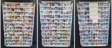 3 Fleer 1983 Baseball Trading Cards Uncut Sheets 396 Cards with Lots of HOFÕs