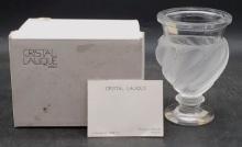 Lalique Ermenonville Satin Crystal Vase