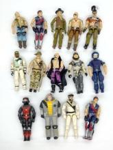 (14) 1980s Hasbro G.I. Joe 3.75in ARAH Action Figure