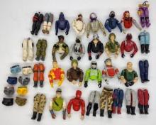 Lot of 1980s Hasbro G.I. Joe 3.75in ARAH Action Figure Parts