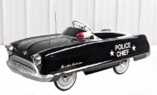 Restored Garton Kidillac Police Chief Pedal Car