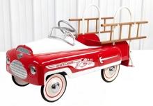 Restored AMF Hook & Ladder Fire Truck Pedal Car