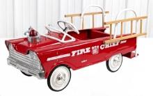 Restored AMF Fire Chief Car No. 503 Pedal Car