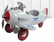 Restored Steelcraft U.S. Army Pursuit Pedal Plane