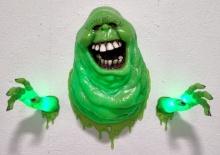 Life Size Ghostbusters Slimer Lighted Wallbreaker Prop Display