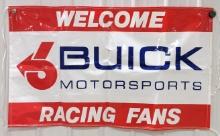 Buick Motorsports Welcome Race Fans Speedway Banner