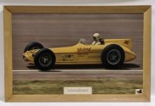 Sam Hanks Winning Indy 500 Large Colorized Photo