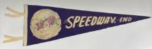 1930s-40s Indianapolis Speedway Auto Race Pennant