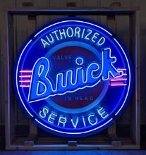 Custom Buick Authorized Service Neon Sign