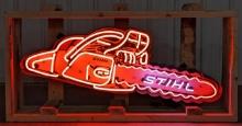Custom Stihl Chainsaw Neon Sign