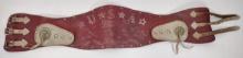 1940s-50s Buco Studded Leather Midget Racing Kidney Belt