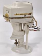 Vintage K&O Japan Johnson Super Sea-Horse 50 Battery Op Outboard Boat Motor