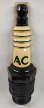 Large Vintage AC Spark Plugs 3D Vacuum Formed Spark Plug Advertising Sign