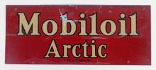 Vintage SST Mobiloil Arctic Oil Bottle Rack Sign