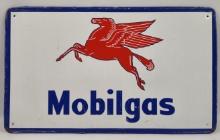 SST Mobilgas Embossed Sign By Phoenix Sign Company