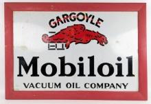 Early SSP VACUUM Oil Gargoyle Mobiloil Advertising Sign