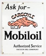 Early SSP Gargoyle Mobiloil Authorized Service Advertising Sign