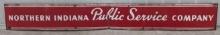 10ft Vintage SSP Northern Indiana Public service Company NIPSCO Sign
