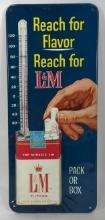 Vintage SST L&M Tobacco Embossed Thermometer