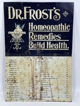 Early SST Dr. FrostÕs Remedies Sign