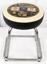 Vintage AC Delco Promotional Advertising Stool