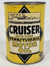Vintage Cruiser Pennsylvania Motor Oil 1 Quart Can