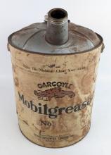 Early SOCONY Gargoyle Mobilgrease 40lb Grease Can