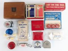 Lot Of Vintage Mobil Gas Station Promotional Items
