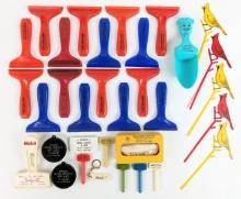 Lot Of Vintage Mobil Gas Station Promotional Items