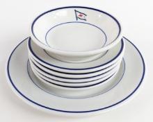 Vintage Shenango China Mobil Service Station Restaurant Ware
